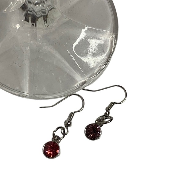 Pink Diamond earrings - Picture 4 of 5